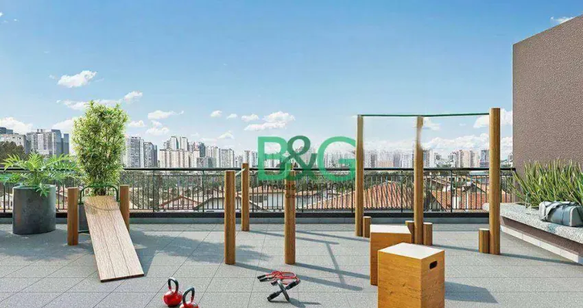 Apartamento com 2 dormitórios à venda, 39 m² por R$ 396.010,00 - Mooca - São Paulo/SP