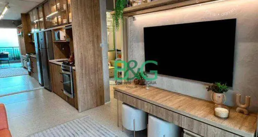 Apartamento com 2 dormitórios à venda, 39 m² por r$ 387.030,00 - tatuapé - são paulo/sp