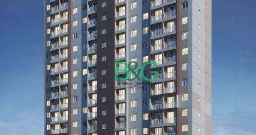 Apartamento com 2 dormitórios à venda, 41 m² por R$ 293.923,00 - Parada XV de Novembro - São Paulo/SP
