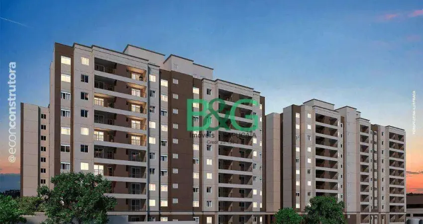 Apartamento com 2 dormitórios à venda, 54 m² por R$ 449.740,00 - Vila Bandeirantes - São Paulo/SP