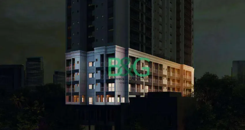 Studio com 1 dormitório à venda, 32 m² por R$ 344.103,20 - Vila Dom Pedro I - São Paulo/SP