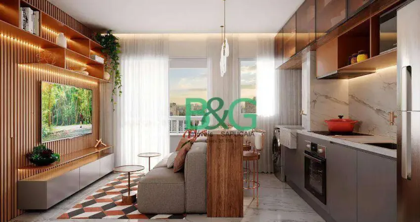 Studio com 1 dormitório à venda, 38 m² por R$ 448.448,30 - Vila Guarani (Zona Sul) - São Paulo/SP