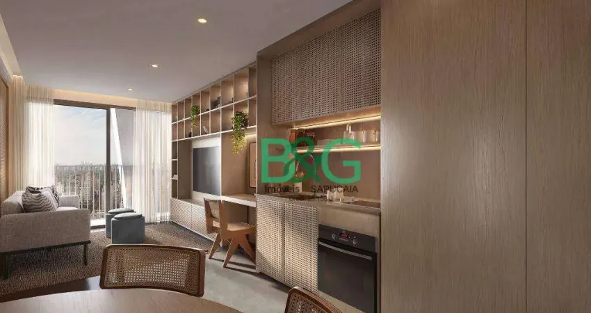 Studio com 1 dormitório à venda, 38 m² por R$ 1.469.860,20 - Itaim Bibi - São Paulo/SP