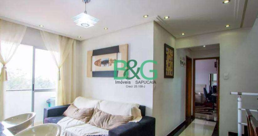 Cobertura com 2 dormitórios à venda, 112 m² por R$ 559.000,00 - Vila Camilópolis - Santo André/SP