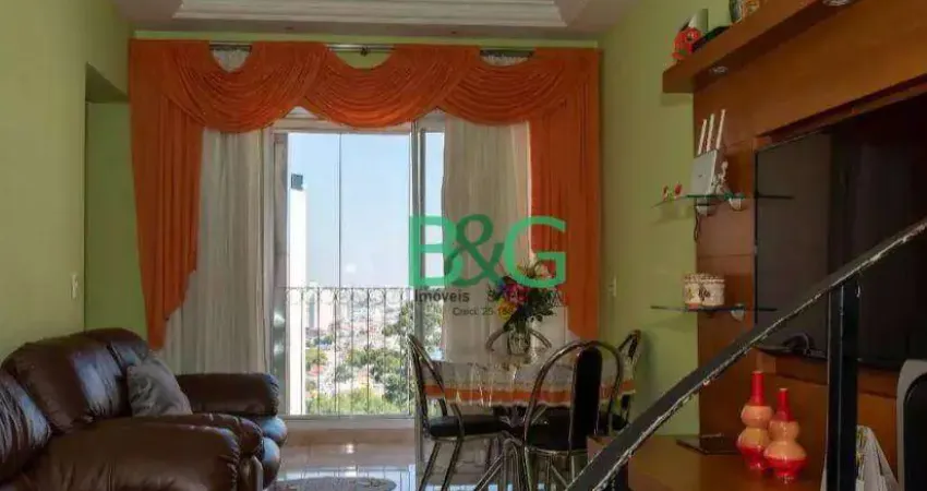 Cobertura com 3 dormitórios à venda, 120 m² por R$ 539.000 - Parque Tomas Saraiva - São Paulo/SP