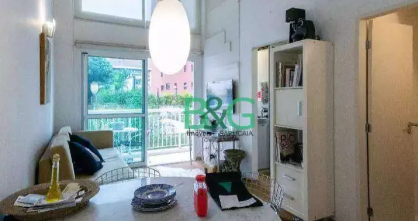 Apartamento Duplex com 1 dormitório à venda, 58 m² por R$ 1.979.000,00 - Vila Nova Conceição - São Paulo/SP