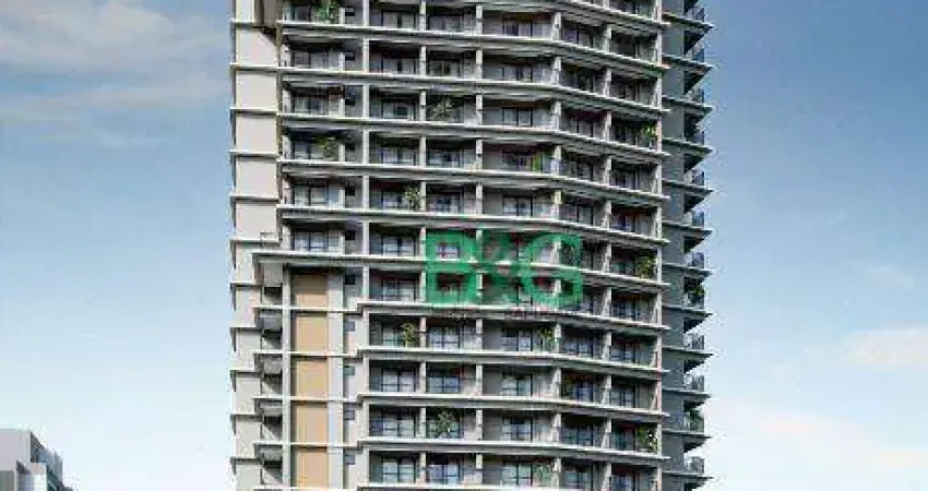 Studio com 1 dormitório à venda, 22 m² por R$ 376.324,34 - Brooklin Paulista - São Paulo/SP