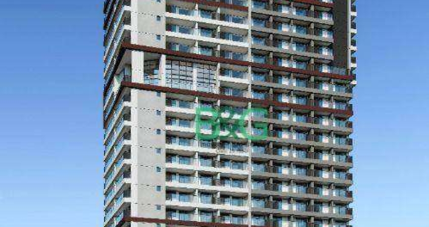 Apartamento com 1 dormitório à venda, 32 m² por R$ 766.245,52 - Santo Amaro - São Paulo/SP