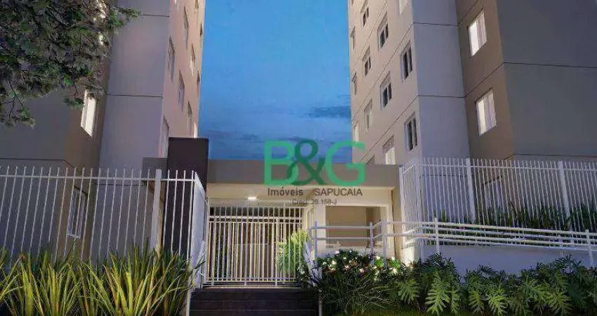 Apartamento com 2 dormitórios à venda, 32 m² por R$ 277.368,00 - Barra Funda - São Paulo/SP