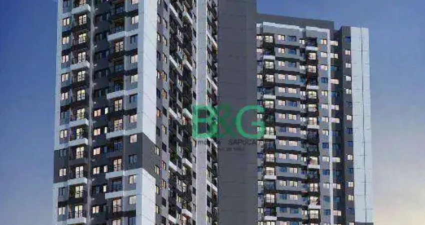 Apartamento com 2 dormitórios à venda, 38 m² por R$ 401.921,49 - Vila Paulista - São Paulo/SP