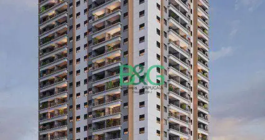 Apartamento com 2 dormitórios à venda, 45 m² por R$ 621.162,63 - Vila Gumercindo - São Paulo/SP