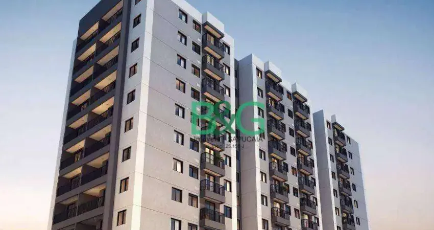 Apartamento com 2 dormitórios à venda, 37 m² por R$ 337.210,47 - Jaguaré - São Paulo/SP
