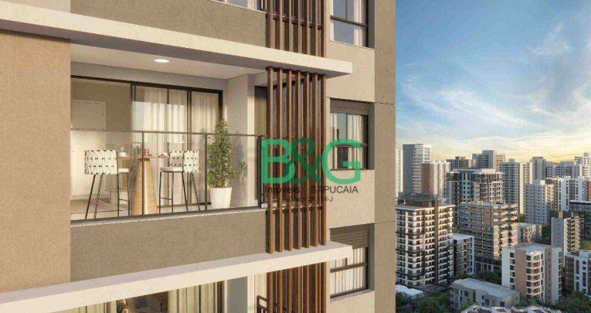 Apartamento com 1 dormitório à venda, 47 m² por R$ 740.520,00 - Nova Klabin - São Paulo/SP