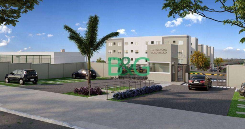 Apartamento com 2 dormitórios à venda, 40 m² por R$ 242.540,10 - Braz Cubas - Mogi das Cruzes/SP