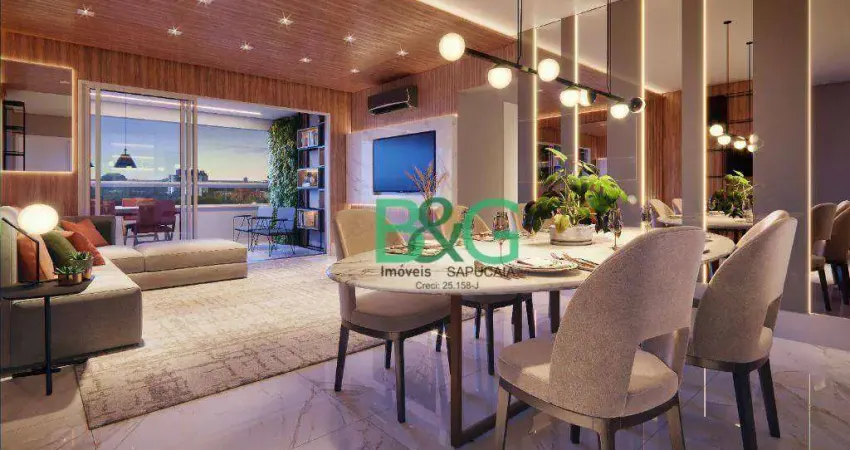 Apartamento com 2 dormitórios à venda, 96 m² por r$ 1.324.620,00 - embaré - santos/sp