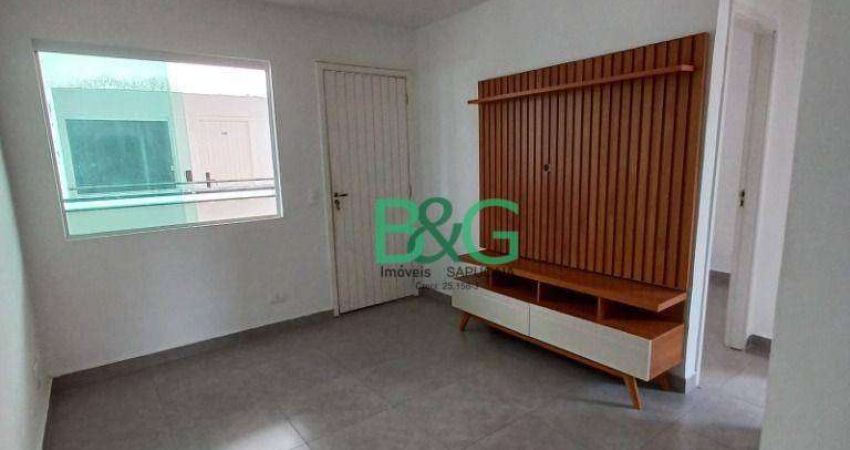 Apartamento com 2 dormitórios para alugar, 41 m² por R$ 2.147,00/mês - Vila Palmeiras - São Paulo/SP