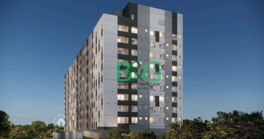 Apartamento Duplex com 1 dormitório à venda, 45 m² por R$ 344.767,50 - Vila das Belezas - São Paulo/SP