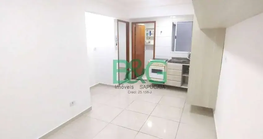 Apartamento com 2 dormitórios, 34 m² - venda por R$ 325.000,00 ou aluguel por R$ 1.800,00/mês - Vila Regente Feijó - São Paulo/SP