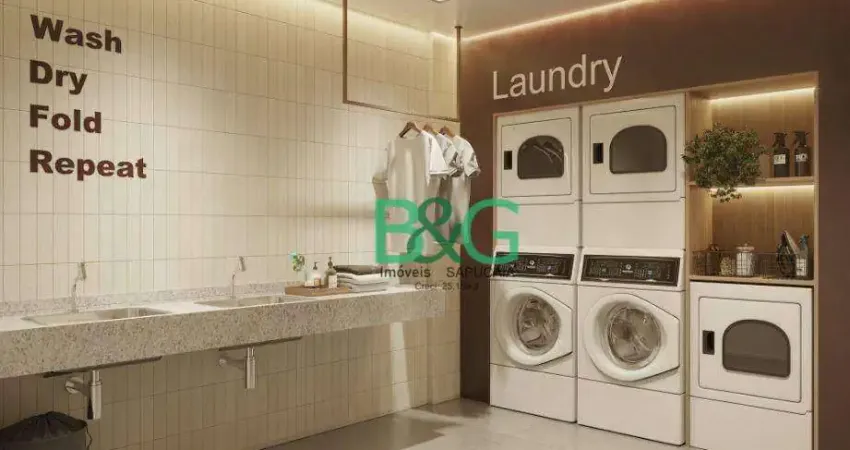 Apartamento à venda, 42 m² por r$ 475.878,80 - tatuapé - são paulo/sp