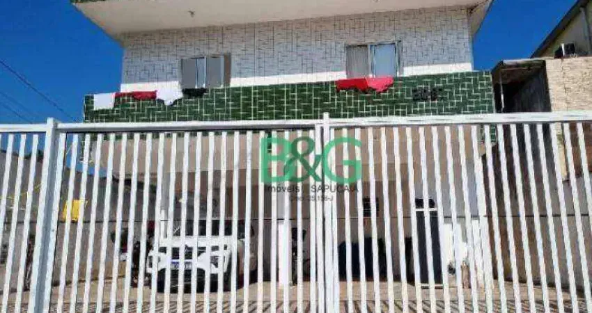 Casa com 2 dormitórios à venda, 38 m² por R$ 135.931,59 - Samambaia - Praia Grande/SP