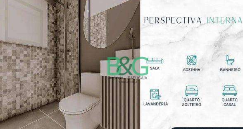 Apartamento com 2 dormitórios à venda, 38 m² por R$ 278.900,00 - Vila Nhocune - São Paulo/SP