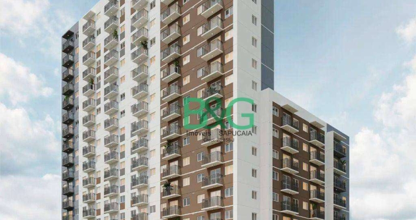 Apartamento com 2 dormitórios à venda, 42 m² por R$ 449.262,00 - Barra Funda - São Paulo/SP