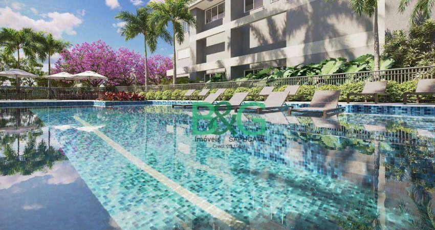 Apartamento com 2 dormitórios à venda, 36 m² por R$ 325.413,00 - Lapa - São Paulo/SP