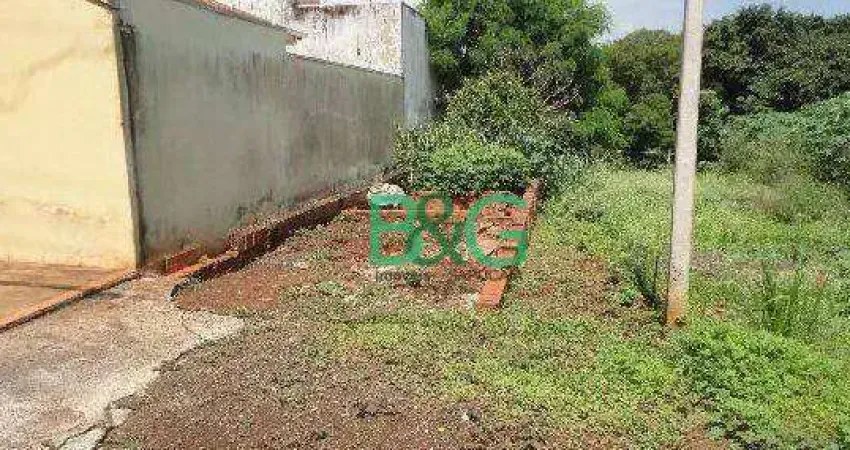 Terreno à venda, 157 m² por R$ 56.142,62 - Chácara Flora - Jaú/SP