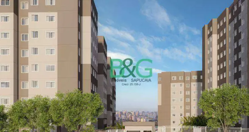 Apartamento com 2 dormitórios à venda, 31 m² por R$ 219.111,70 - Parque do Carmo - São Paulo/SP