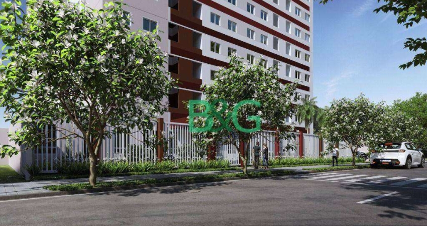 Apartamento com 1 dormitório à venda, 33 m² por R$ 312.951,38 - Barra Funda - São Paulo/SP
