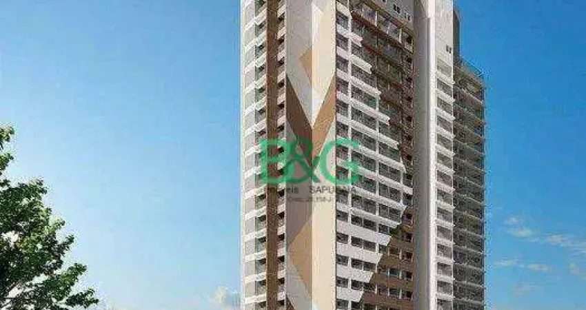 Apartamento com 2 dormitórios à venda, 41 m² por R$ 505.737,20 - Campo Belo - São Paulo/SP