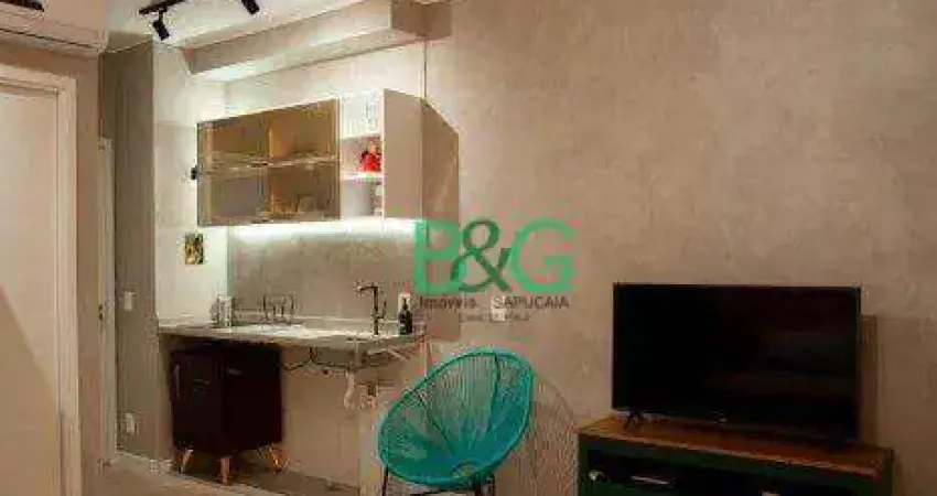 Apartamento com 1 dormitório à venda, 25 m² por r$ 484.000,00 - pinheiros - são paulo/sp