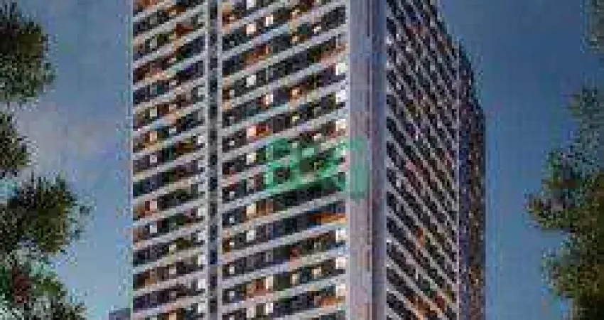 Apartamento com 1 dormitório à venda, 24 m² por r$ 365.904,00 - brooklin paulista - são paulo/sp