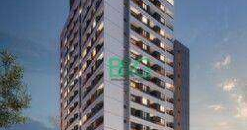Apartamento com 2 dormitórios à venda, 33 m² por R$ 328.383,00 - Barra Funda - São Paulo/SP
