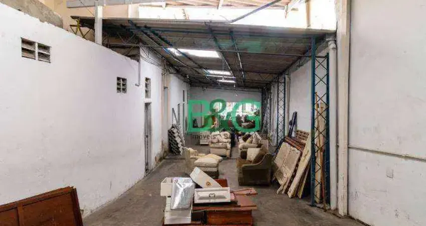 Galpão para alugar, 400 m² por R$ 12.800,00/mês - Santa Cecília - São Paulo/SP