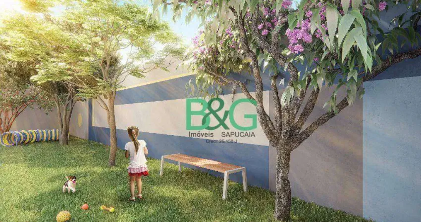 Apartamento com 2 dormitórios à venda, 44 m² por R$ 432.036,00 - Butantã - São Paulo/SP