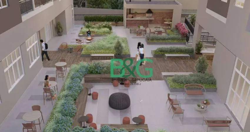 Apartamento com 2 dormitórios à venda, 44 m² por r$ 509.250,00 - vila guarani (zona sul) - são paulo/sp