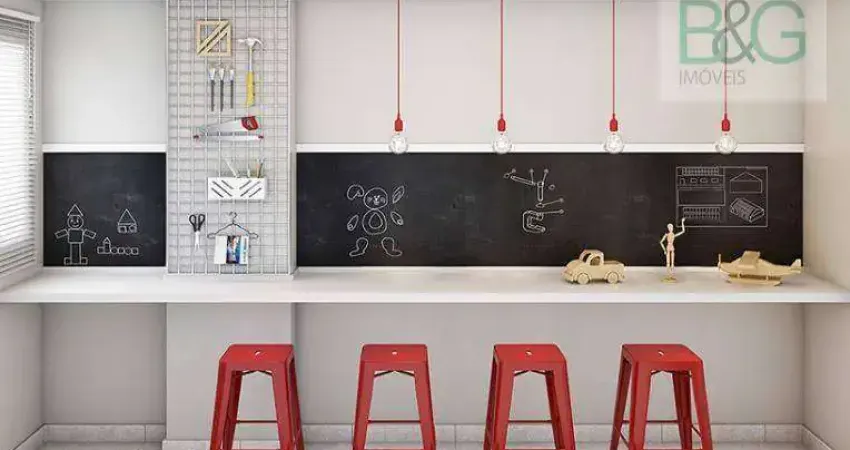 Apartamento à venda, 49 m² por r$ 419.250,00 - jardim maria duarte - são paulo/sp