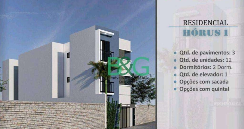 Apartamento com 2 dormitórios à venda, 31 m² por R$ 200.000,00 - Vila Matilde - São Paulo/SP