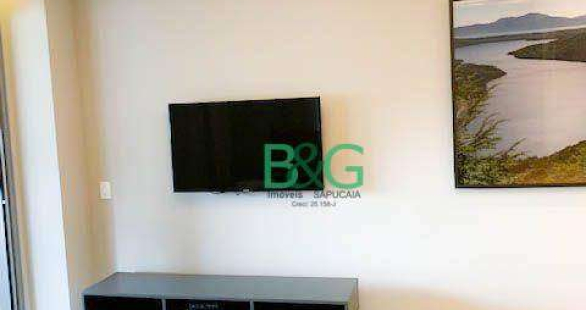 Apartamento com 1 dormitório à venda, 43 m² por R$ 800.000 - Brooklin Paulista - São Paulo/SP