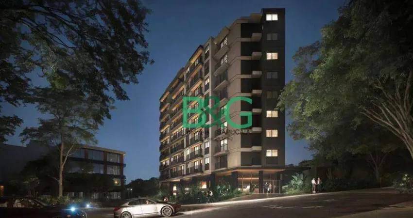 Apartamento com 1 dormitório à venda, 24 m² por r$ 363.572,43 - alto de pinheiros - são paulo/sp