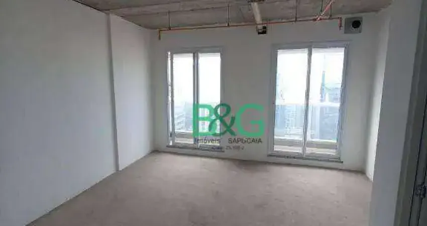 Sala à venda, 33 m² por R$ 308.312 - Chácara Santo Antônio Zona Sul - São Paulo/SP