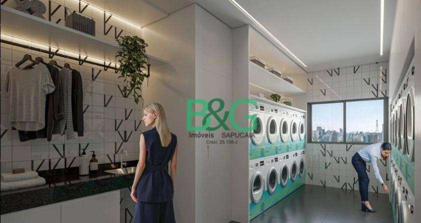 Studio com 1 dormitório à venda, 33 m² por R$ 714.119,89 - Paraíso - São Paulo/SP