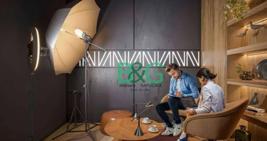 Studio com 1 dormitório à venda, 41 m² por r$ 901.255,44 - paraíso - são paulo/sp