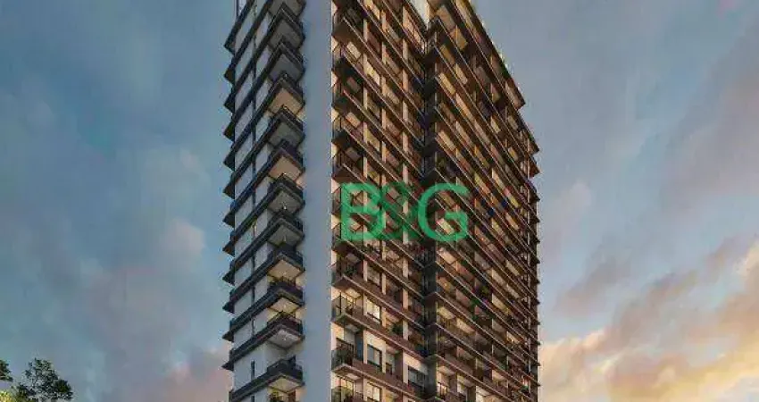 Apartamento com 1 dormitório à venda, 41 m² por R$ 476.402,52 - Santo Amaro - São Paulo/SP