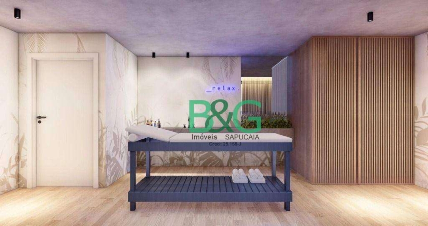 Apartamento com 1 dormitório à venda, 42 m² por R$ 485.716,97 - Santo Amaro - São Paulo/SP