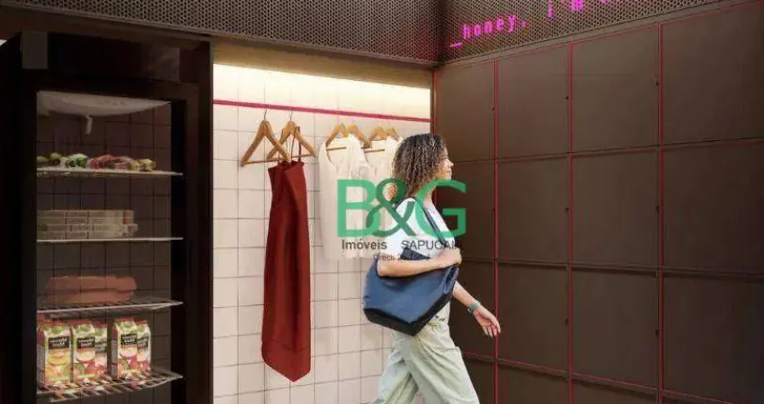 Studio com 1 dormitório à venda, 34 m² por r$ 496.103,41 - santo amaro - são paulo/sp