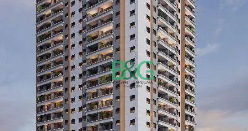 Apartamento com 2 dormitórios à venda, 46 m² por R$ 621.163,12 - Vila Gumercindo - São Paulo/SP