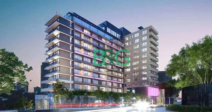 Studio com 1 dormitório à venda, 26 m² por r$ 742.475,06 - jardim paulista - são paulo/sp