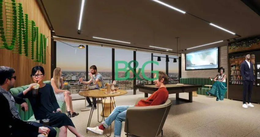 Studio com 1 dormitório à venda, 24 m² por r$ 464.993,26 - santo amaro - são paulo/sp